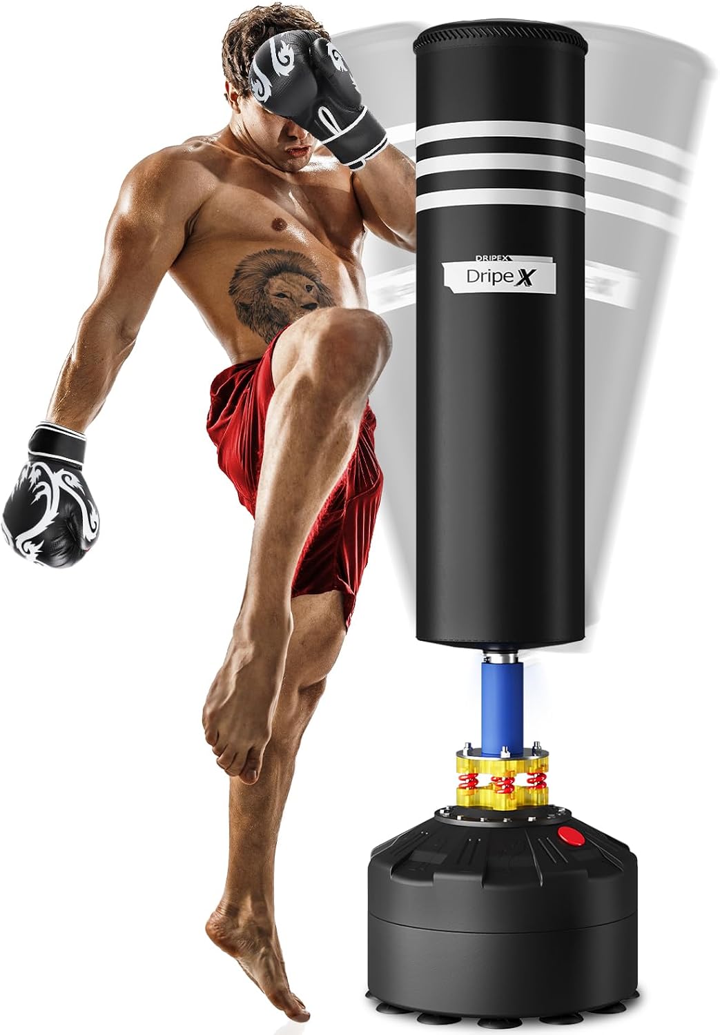 Boxing Bag Stand - 69'' Freestanding Punching Bag for Adults,