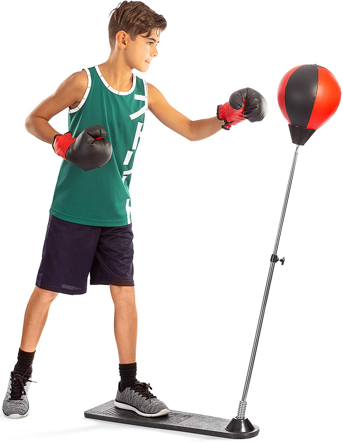 Boxing Bag Stand - PlayWorld Boxing Punching Bag Set with