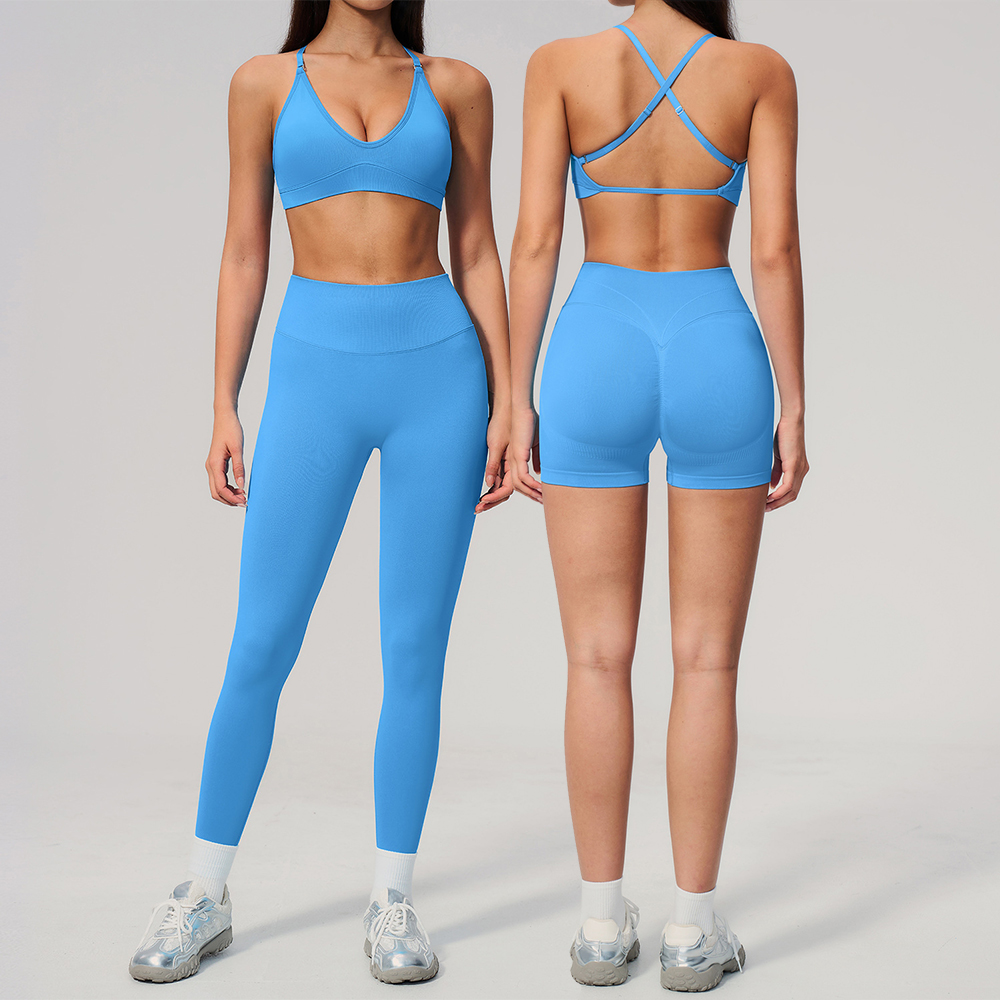 Home Gym Leg Press - 2 Pieces Athletic Wear Women Yoga