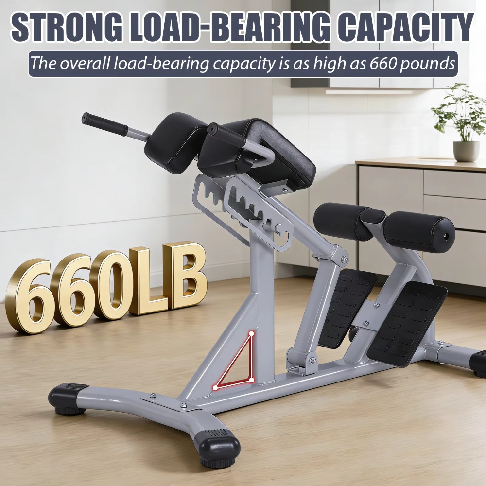 Hyperextension Bench Adjustabl - Home Gym Hamstring Exercises reseña y precio