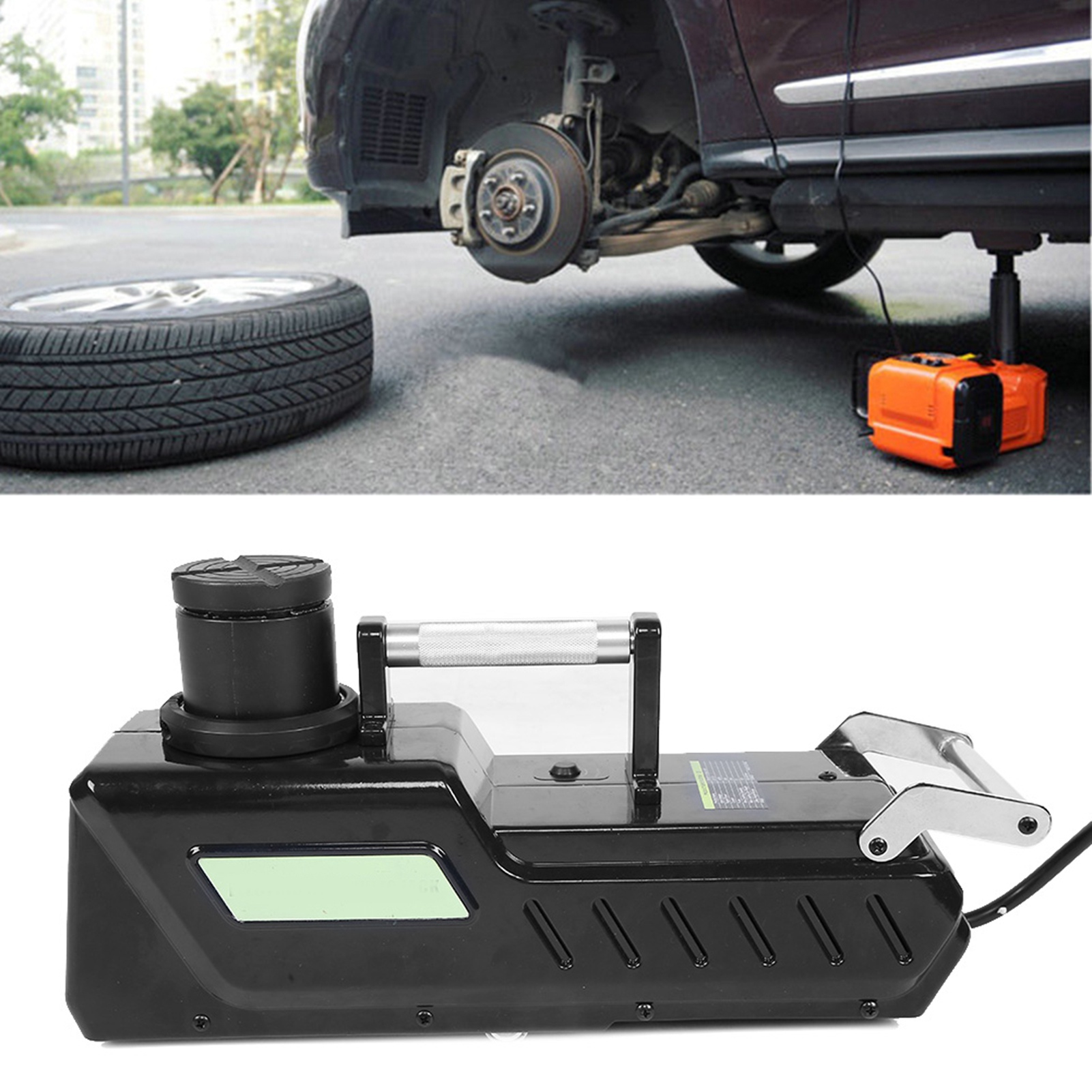 DC12V 15T Electric Floor Jack  - Deadlift Jack Barbell reseña y precio