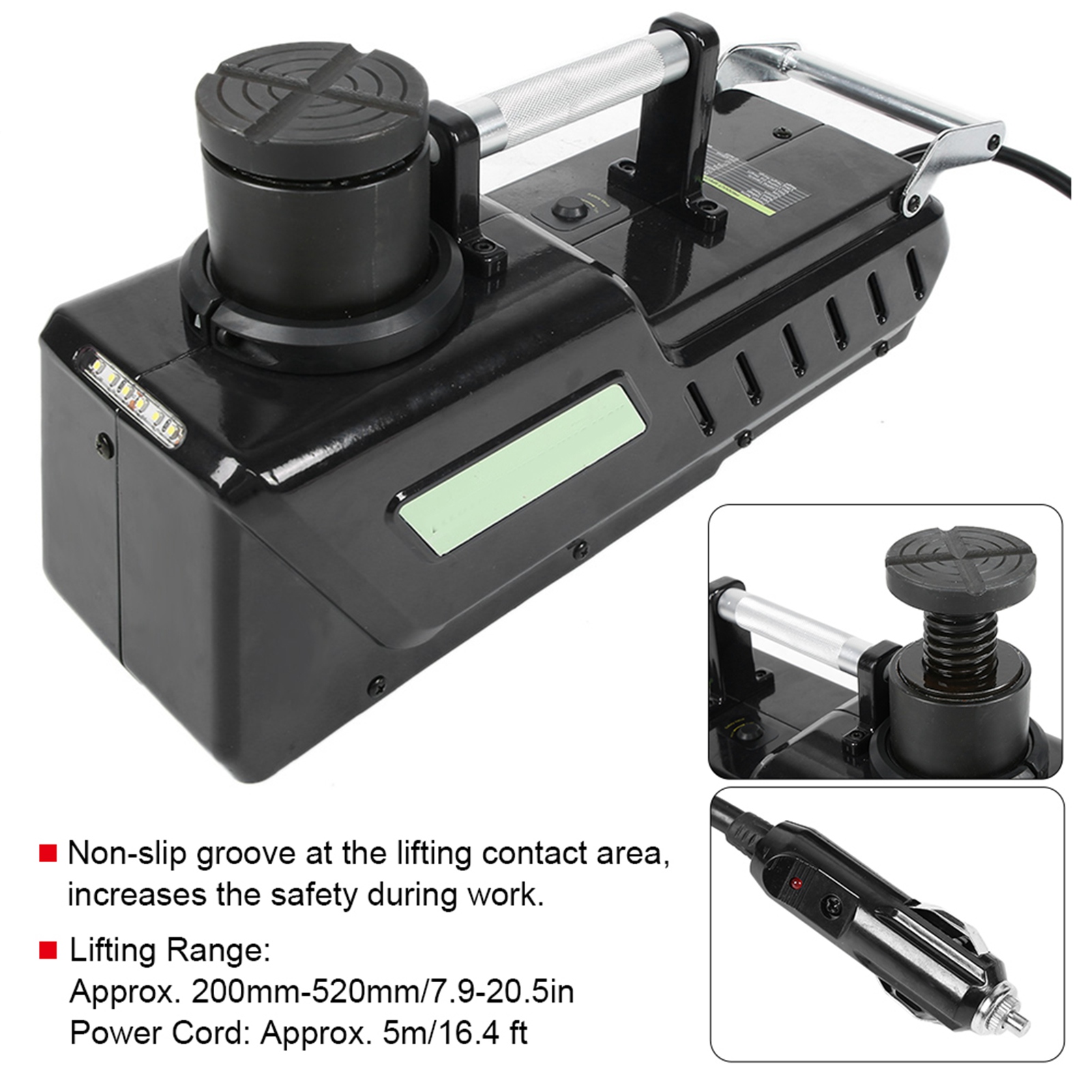 DC12V 15T Electric Floor Jack  - Deadlift Jack Barbell reseña y precio