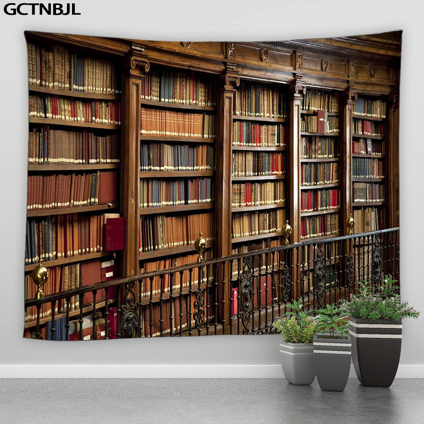 European Vintage Library Books - Home Gym Decor reseña y precio