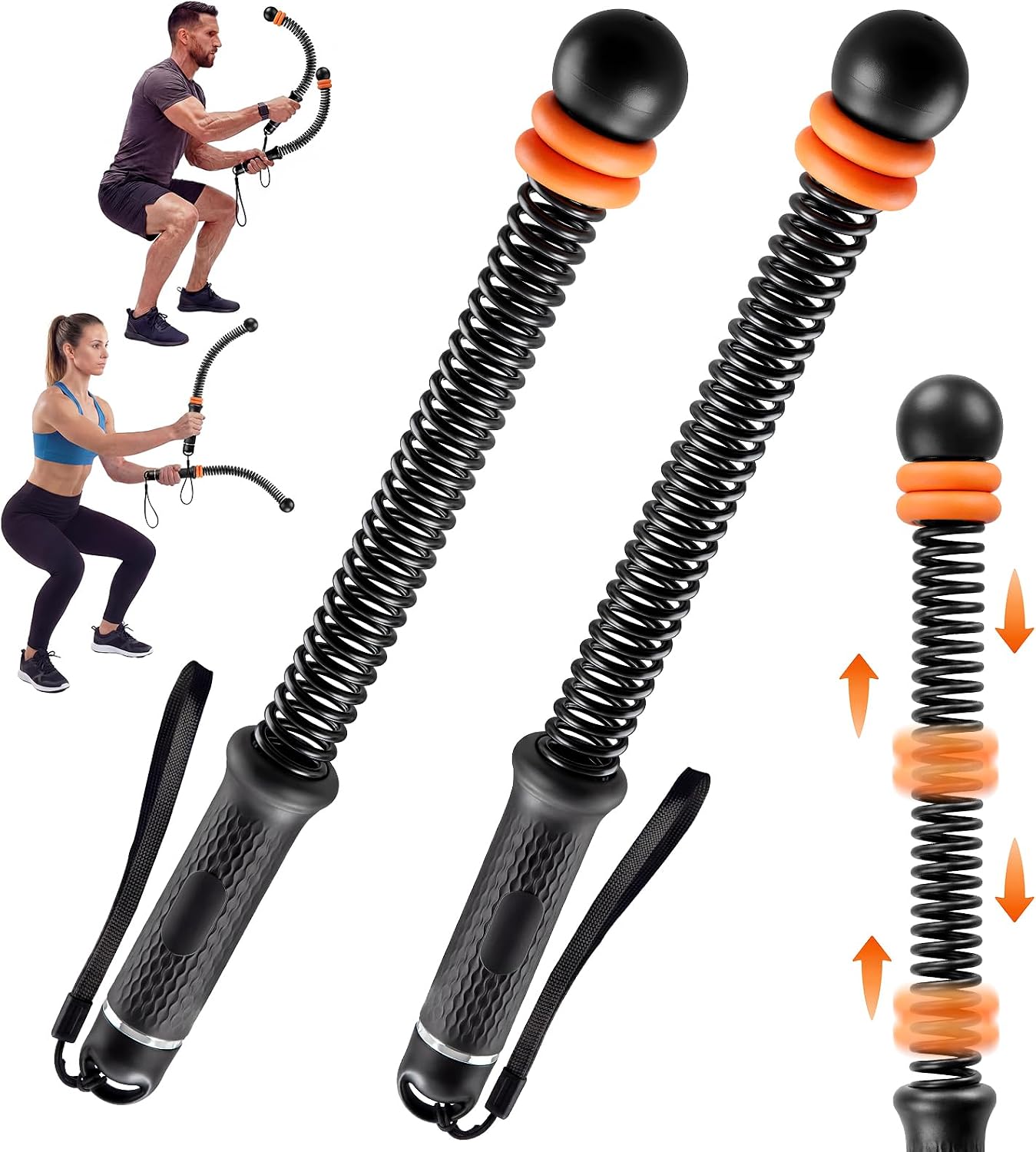 Adjustable Ropeless Battle Rop - Home Gym Portable reseña y precio