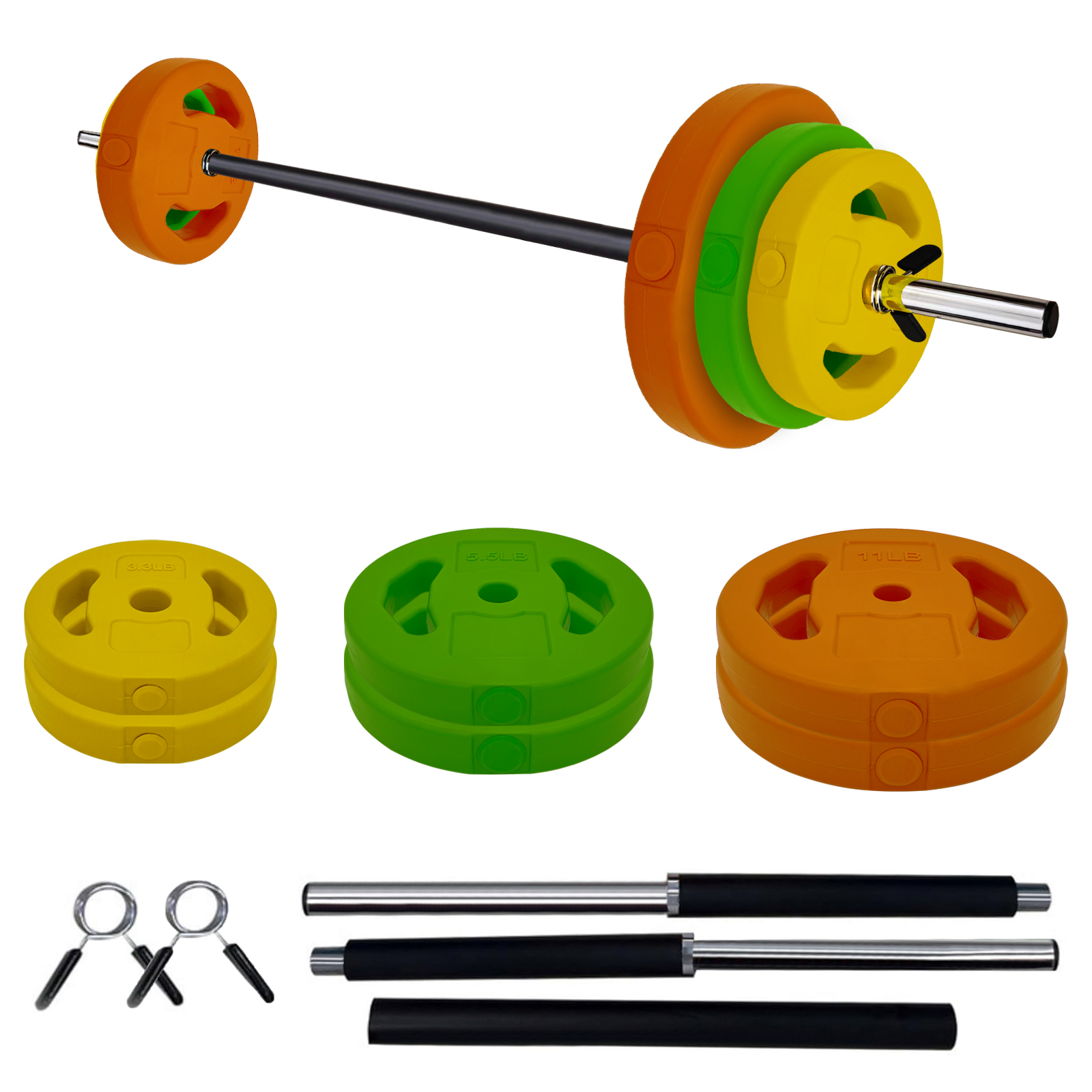 Adjustable Barbell Weight Set, - Olympic Barbell 20Kg reseña y precio