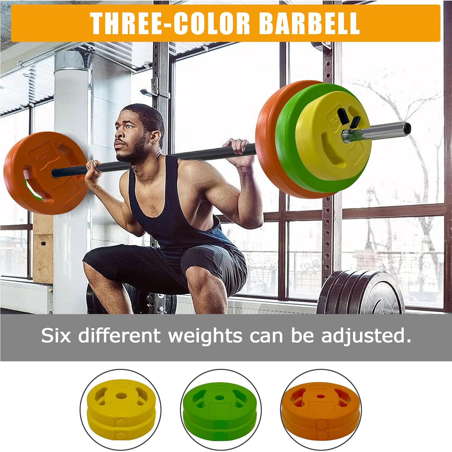 Adjustable Barbell Weight Set, - Olympic Barbell 20Kg reseña y precio