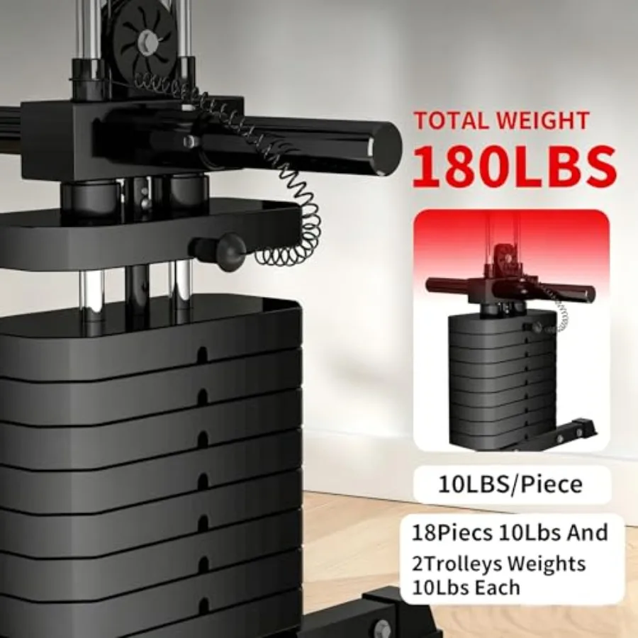 Home gym power cage with cable - Home Gym Weight reseña y precio