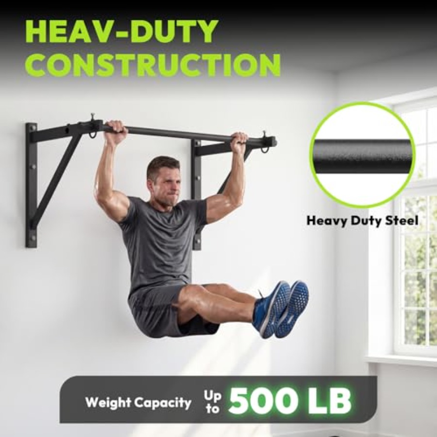 Doorway and wall-mounted pull- - Home Gym Portable reseña y precio