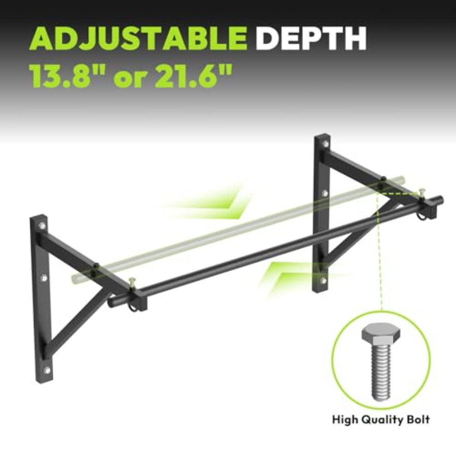 Doorway and wall-mounted pull- - Home Gym Portable reseña y precio