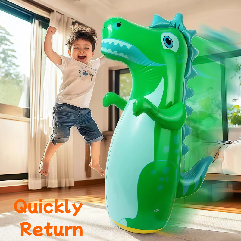 Dinosaur Tiger Dolphin Inflata - Boxing Bag Stand reseña y precio