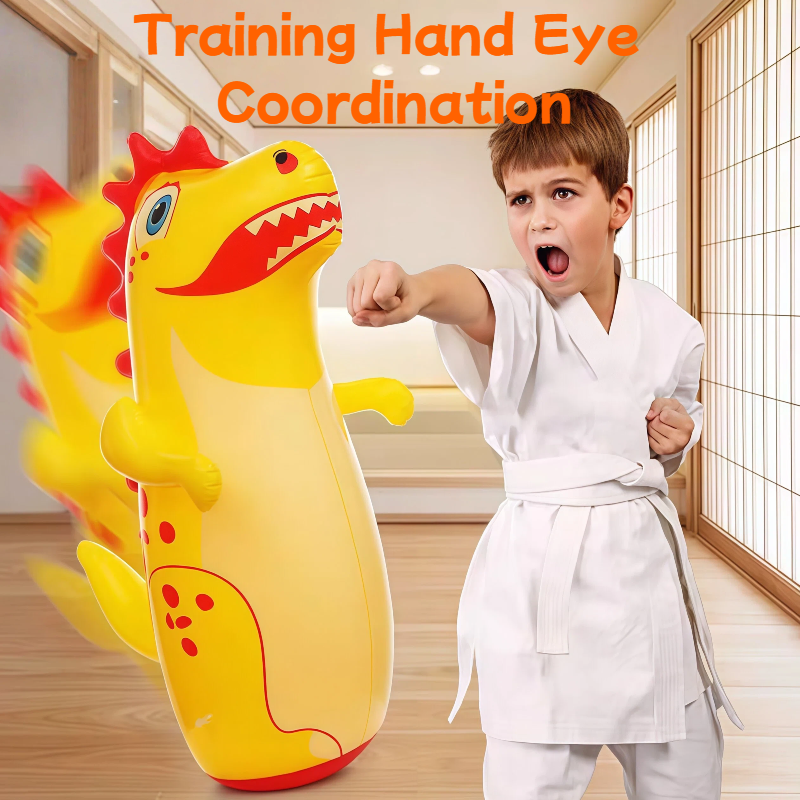 Dinosaur Tiger Dolphin Inflata - Boxing Bag Stand reseña y precio