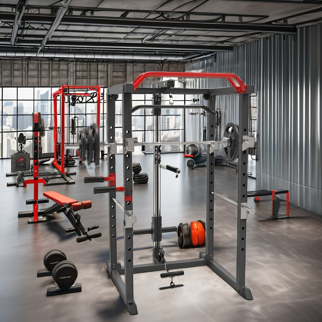 Steel Full Cage Gym Power Towe - Home Gym Weight reseña y precio