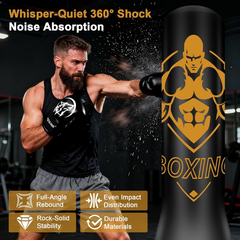 Freestanding 70 Inch Heavy Bag - Boxing Bag Stand reseña y precio