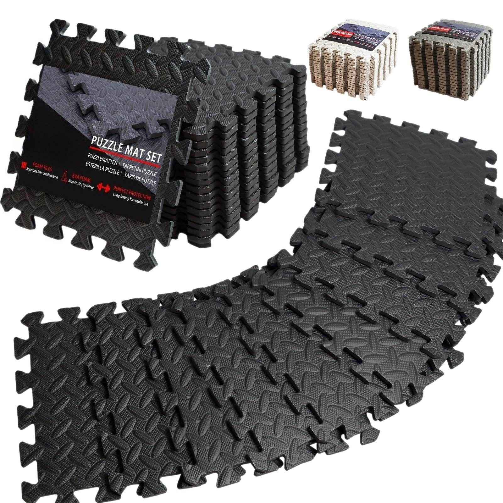 30x30x2.5CM Thickened Yoga Puz - Home Gym Yoga Mat reseña y precio