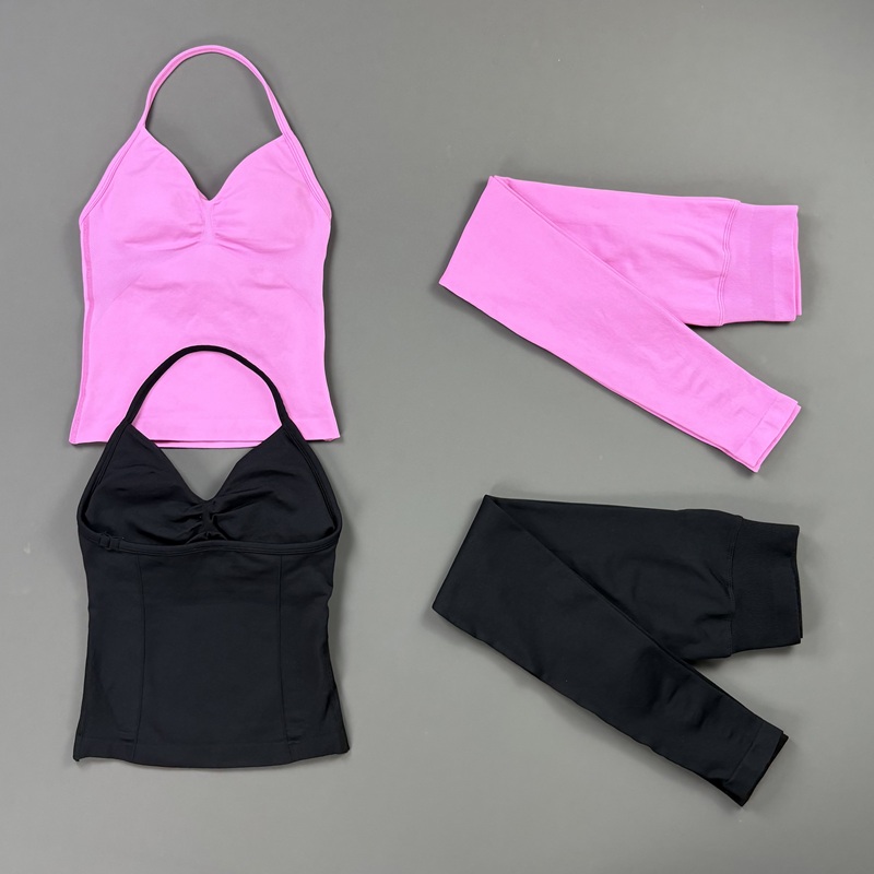 Seamless Gym Leggings Set Wome - Home Gym Leg Press reseña y precio