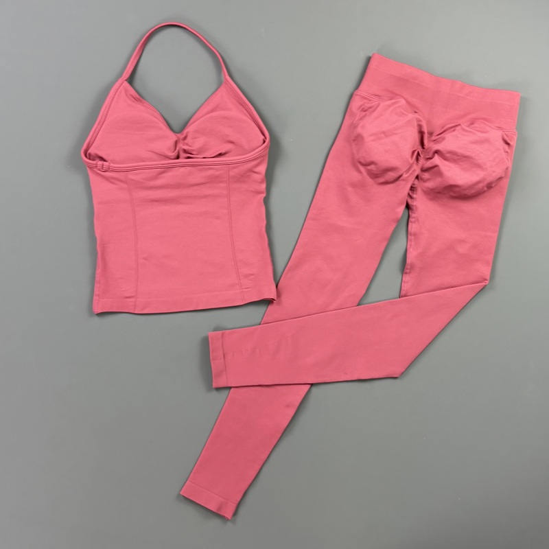 Seamless Gym Leggings Set Wome - Home Gym Leg Press reseña y precio