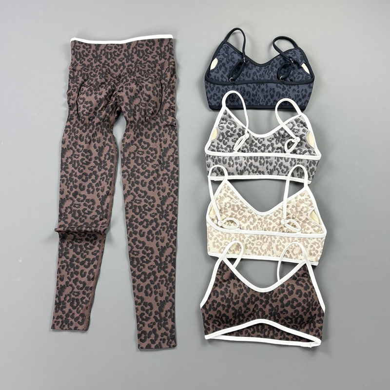 2Pcs HISTELLO Leopard Print Wo - Home Gym Leg Press reseña y precio