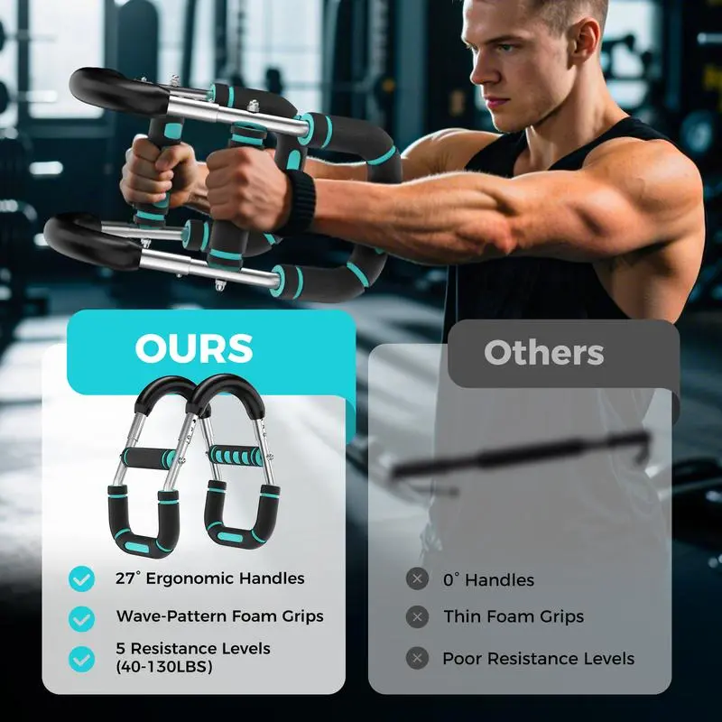 Adjustable Power Twister Bar A - Home Gym Essentials reseña y precio