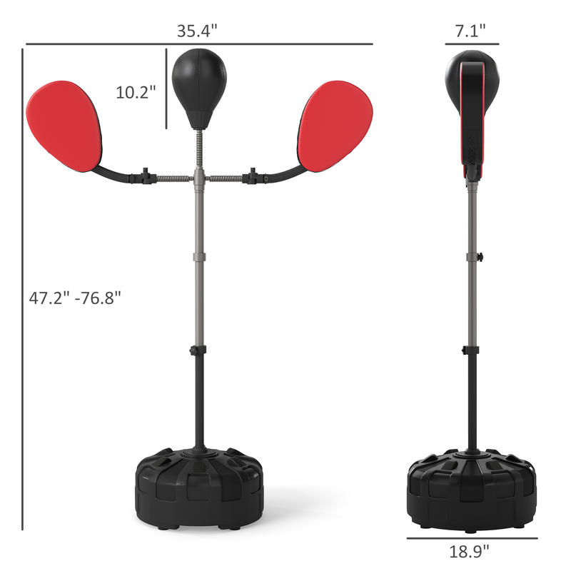 Boxing Bag with Stand, Adjusta - Boxing Bag Stand reseña y precio