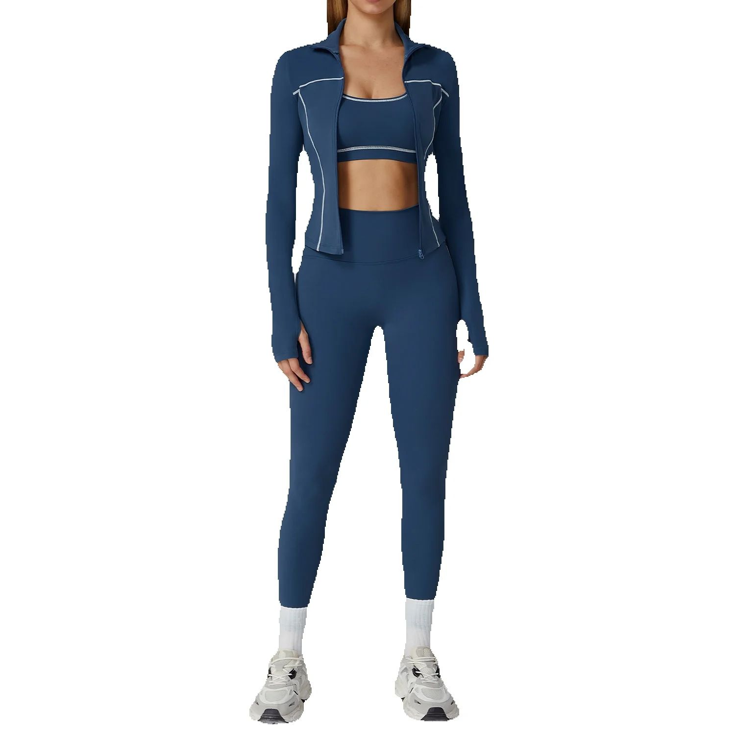 Yoga Clothes Set 2/3PCS Sports - Home Gym Leg Press reseña y precio