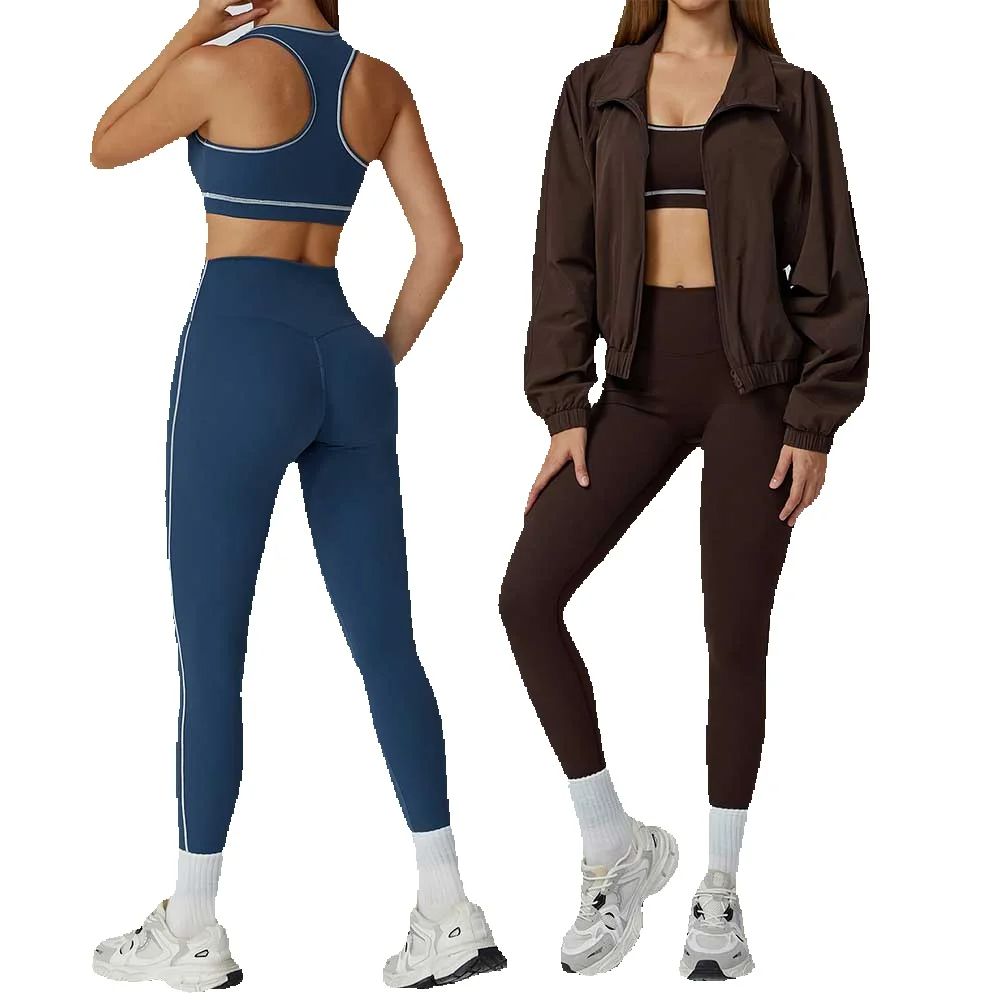 Yoga Clothes Set 2/3PCS Sports - Home Gym Leg Press reseña y precio