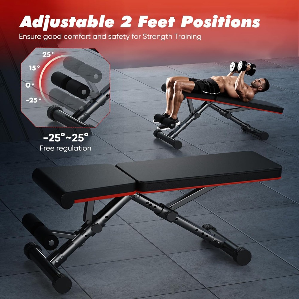 Adjustable Weight Bench for Ho - Home Gym Weight reseña y precio