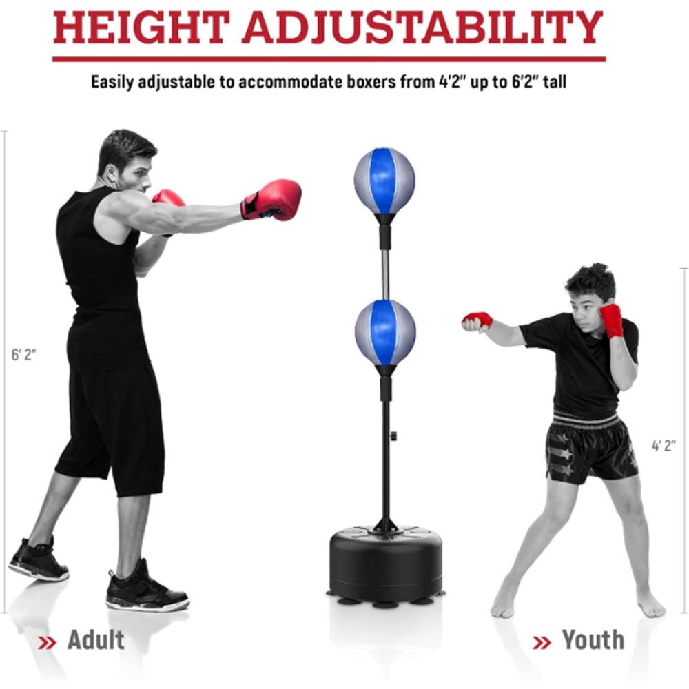 Fast Reaction Punching Bag wit - Boxing Bag Stand reseña y precio
