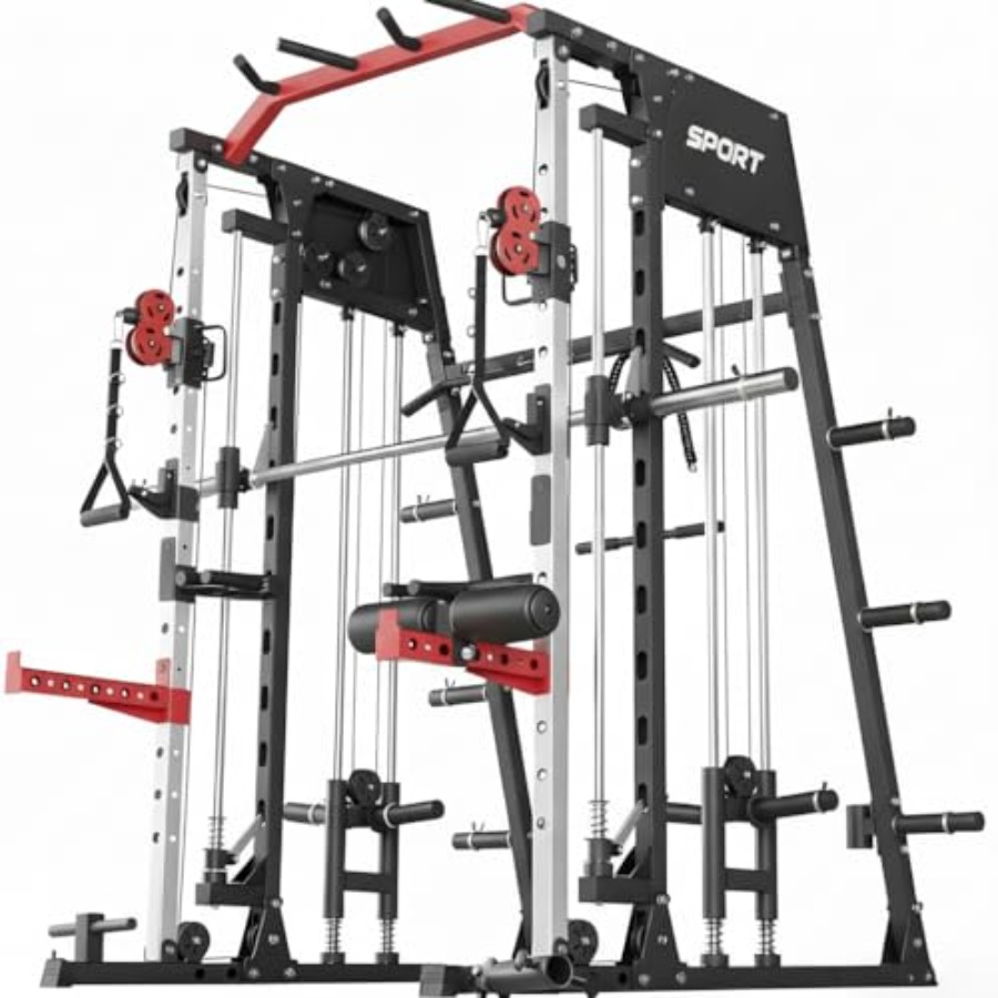 Smith Machine Home Gym All in  - Home Gym Cable Machine reseña y precio