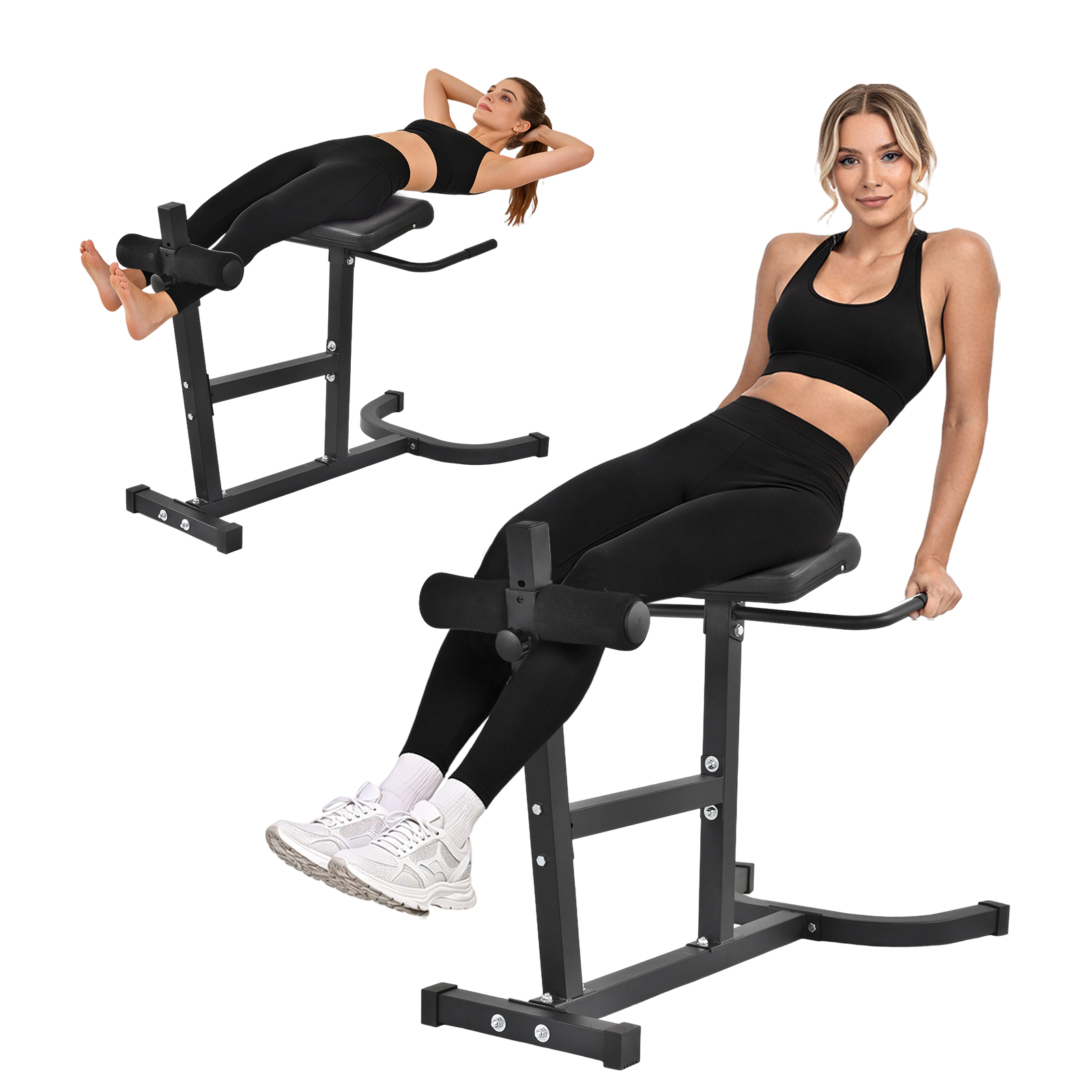Adjustable Hyperextension Roma - Home Gym Hamstring Exercises reseña y precio
