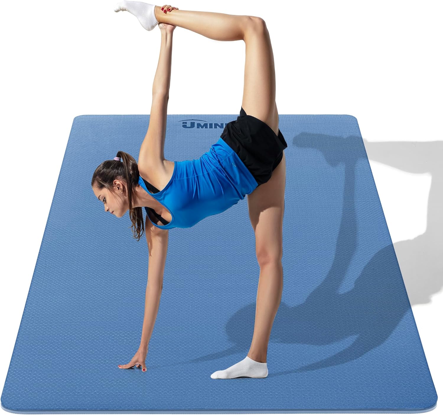 Large Yoga Mat 1/4 & 2/5 Inch  - Home Gym Yoga Mat reseña y precio