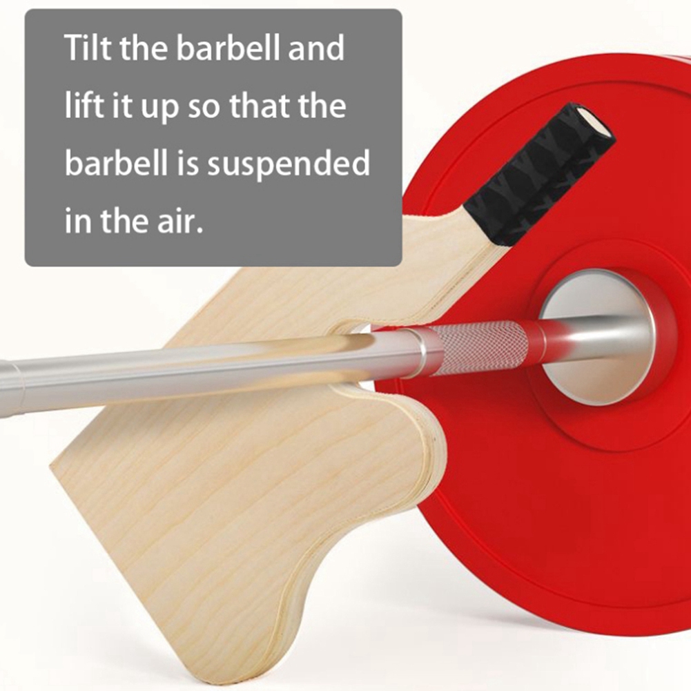 A08P-Wooden Deadlift Jack Barb - Deadlift Jack Barbell reseña y precio