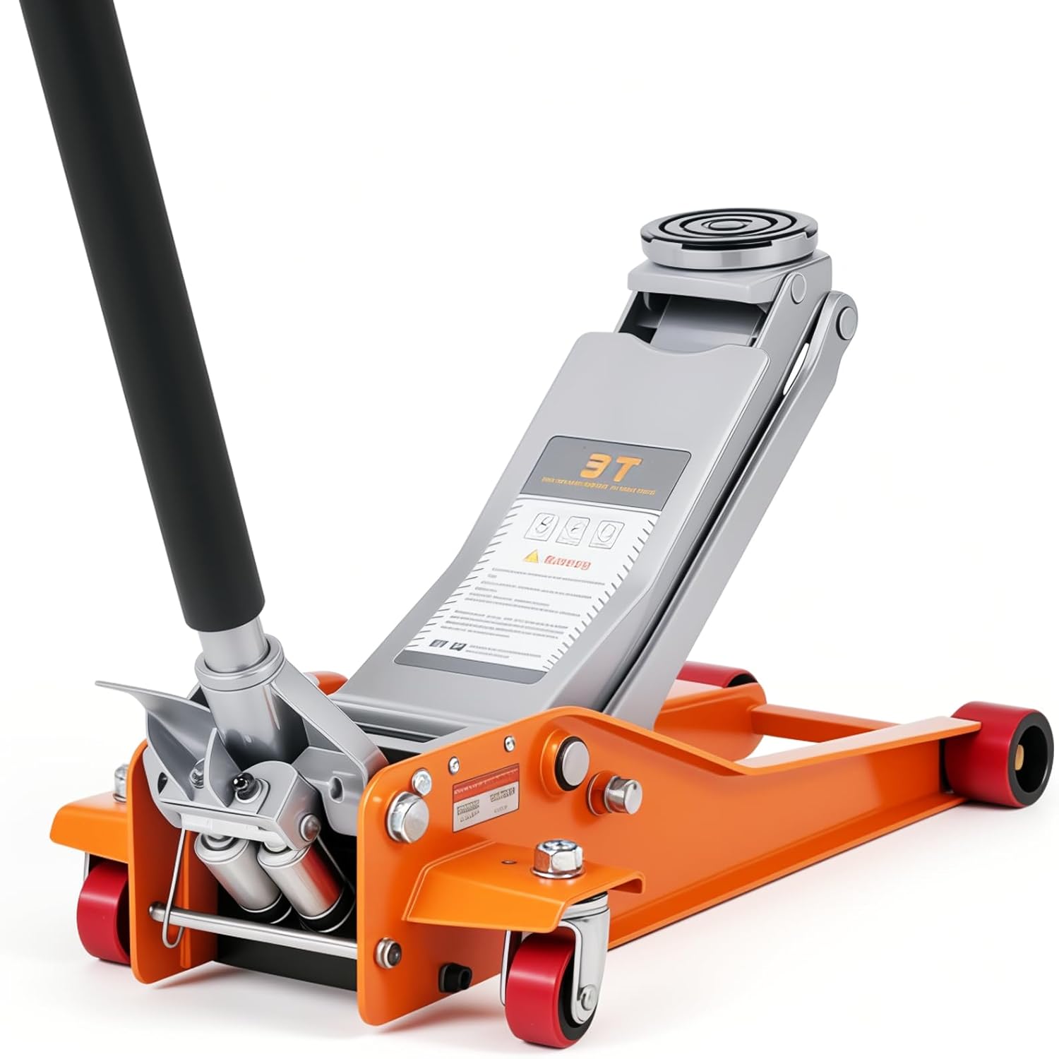3 Ton Low Profile Hydraulic Ra - Deadlift Jack Barbell reseña y precio