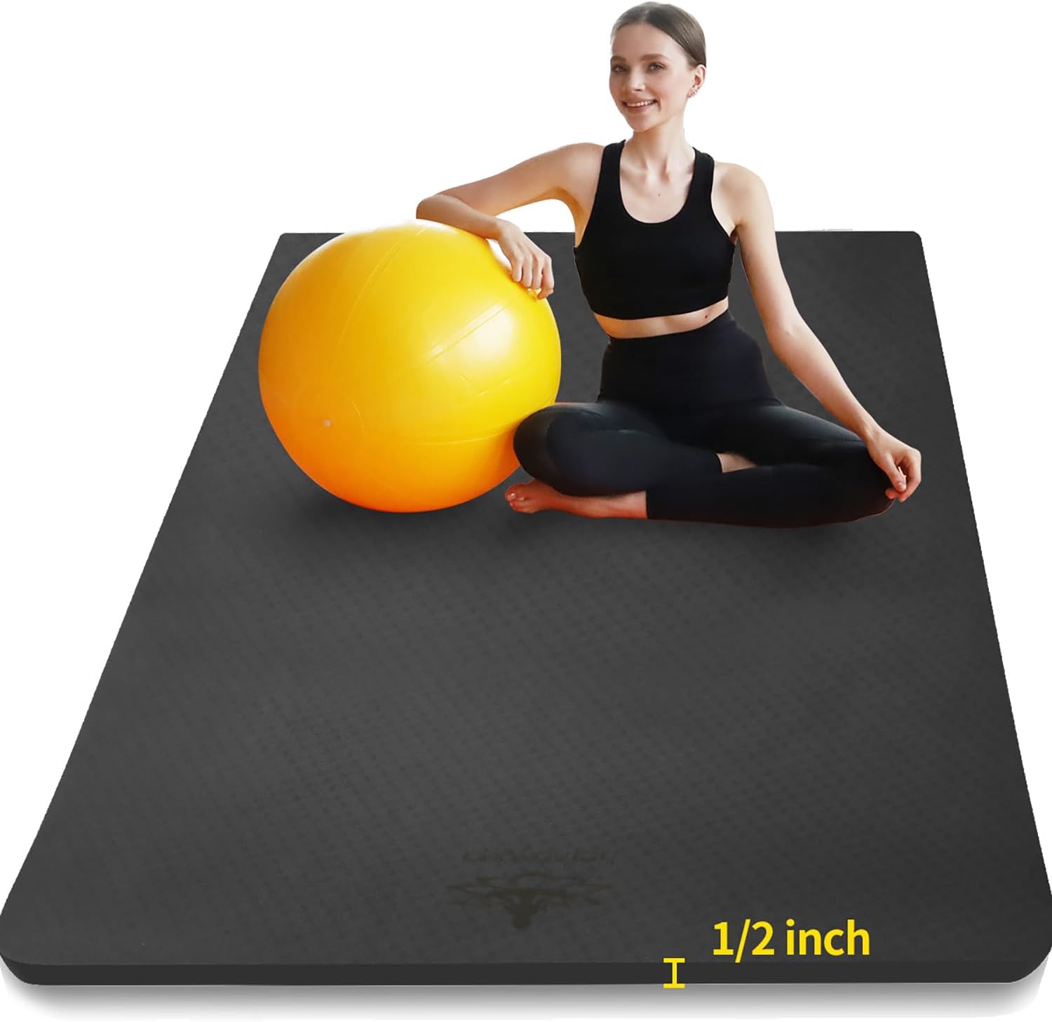 Extra Thick TPE Yoga Mat 6'x4' - Home Gym Yoga Mat reseña y precio