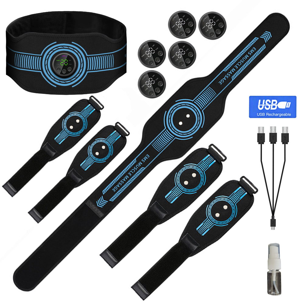 USB Rechargeable Abdominal Mus - Home Gym Essentials reseña y precio