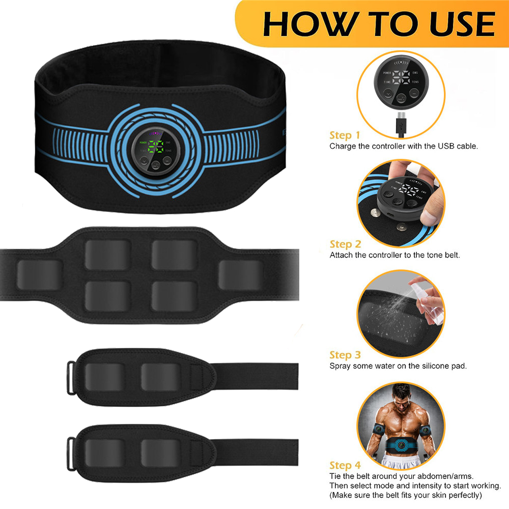 USB Rechargeable Abdominal Mus - Home Gym Essentials reseña y precio