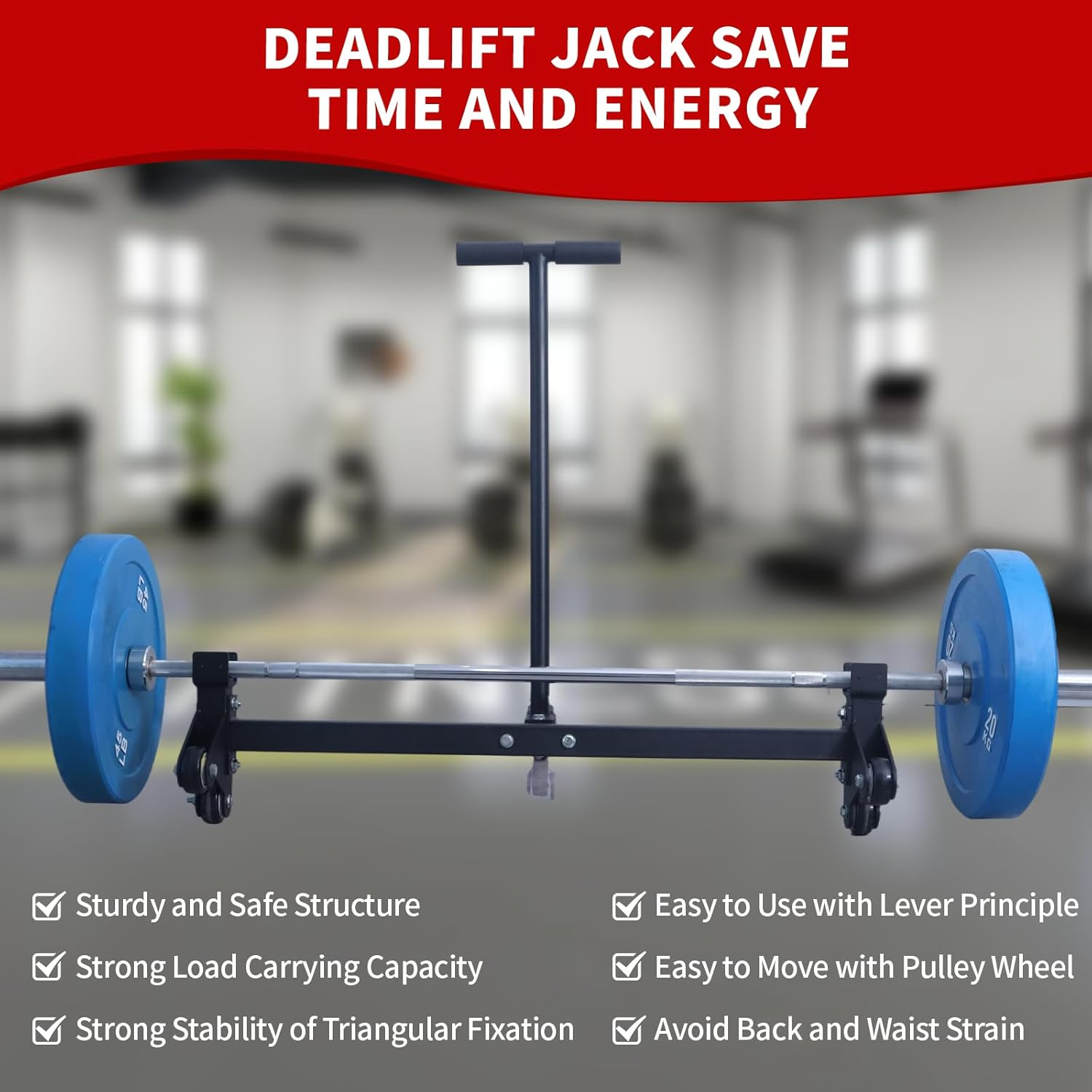 Deadlift Jack Barbell Stand wi - Deadlift Jack Barbell reseña y precio