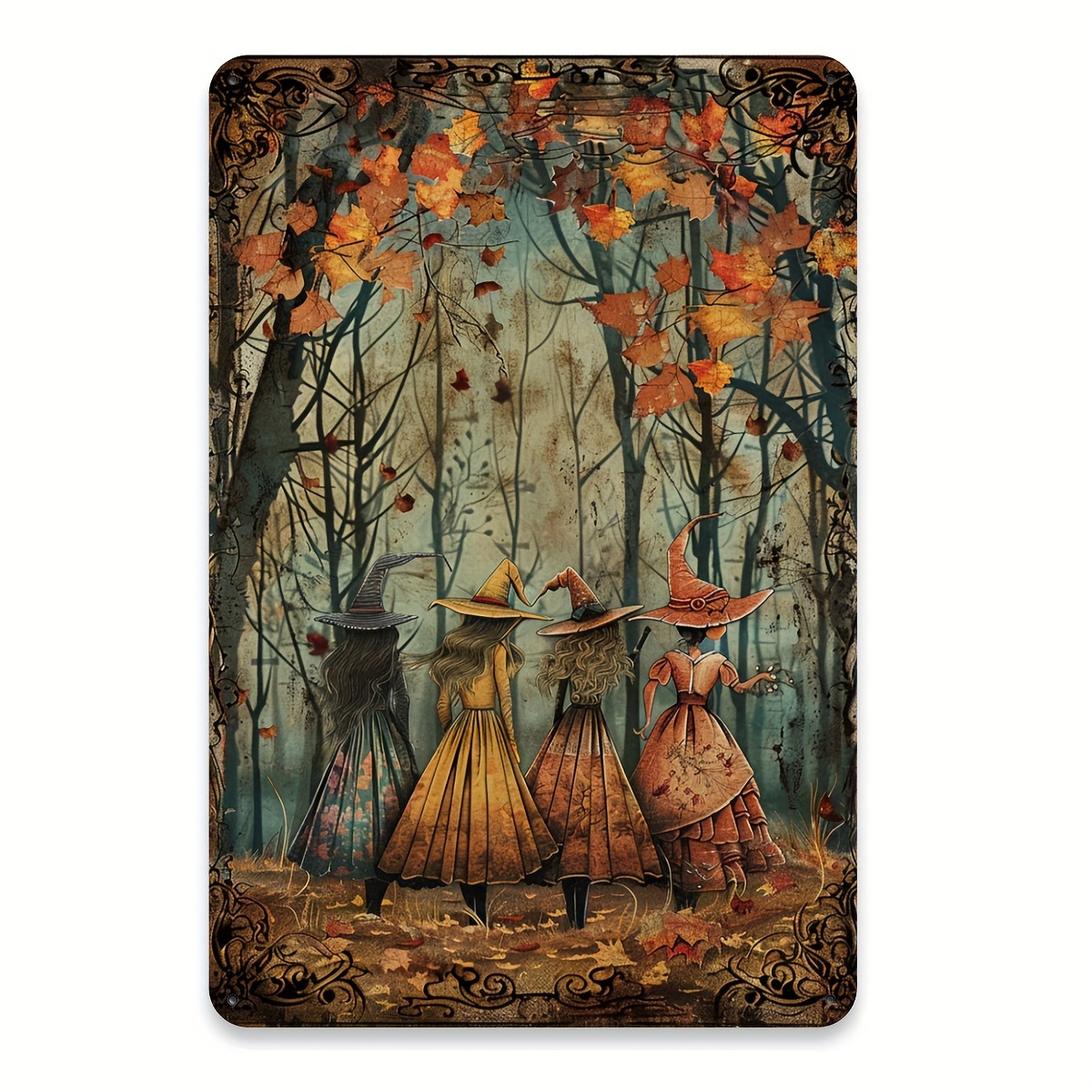 Enchanted Forest Witches Vinta - Home Gym Decor reseña y precio