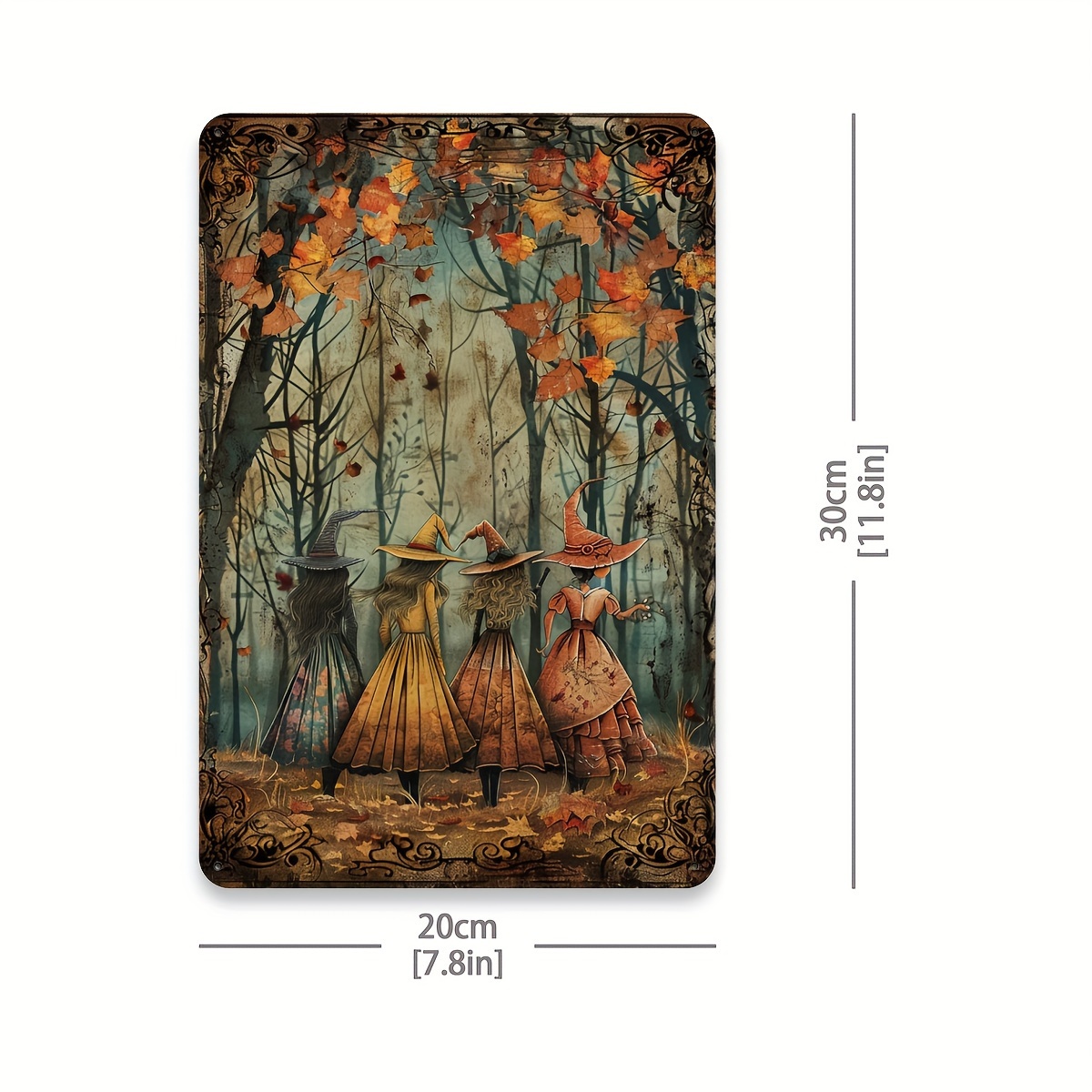 Enchanted Forest Witches Vinta - Home Gym Decor reseña y precio