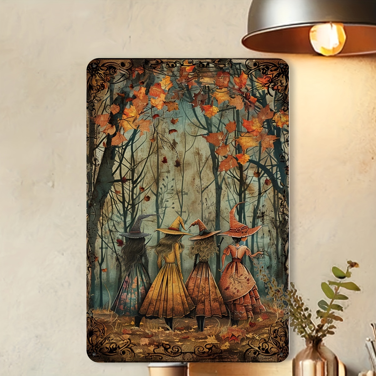 Enchanted Forest Witches Vinta - Home Gym Decor reseña y precio
