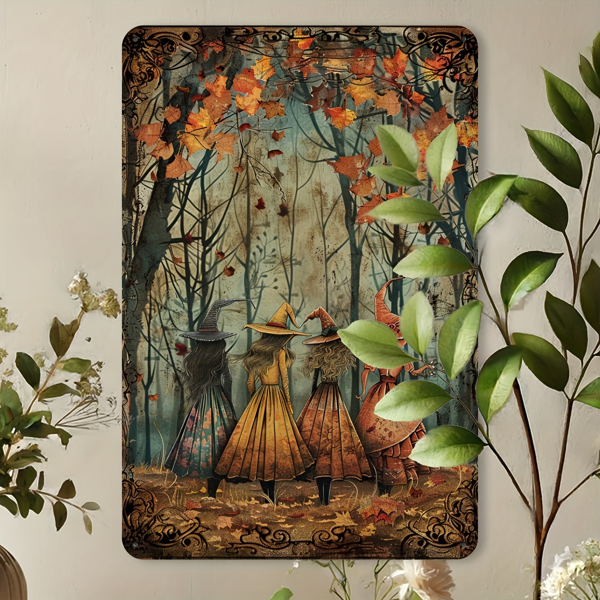 Enchanted Forest Witches Vinta - Home Gym Decor reseña y precio