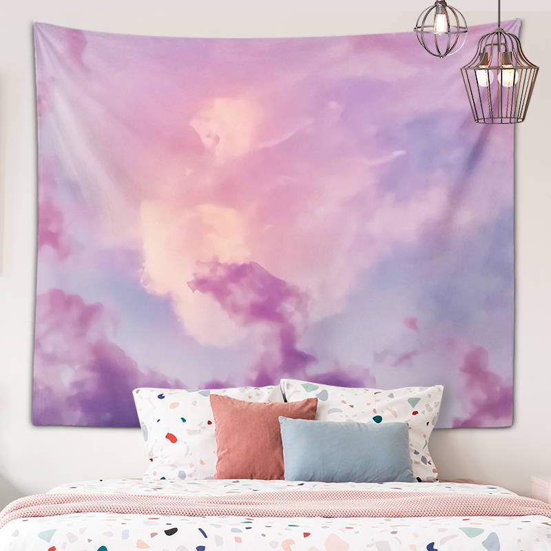 Melodious Clouds Art Tapestry  - Home Gym Decor reseña y precio