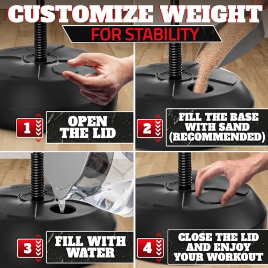 Adjustable Youth Punching Bag  - Boxing Bag Stand reseña y precio