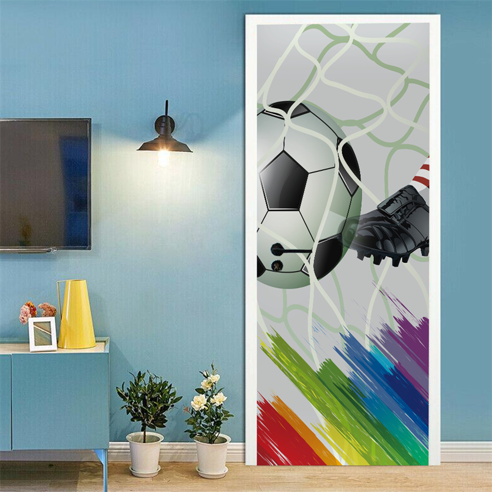 Football Basketball 3D Wallpap - Home Gym Decor reseña y precio