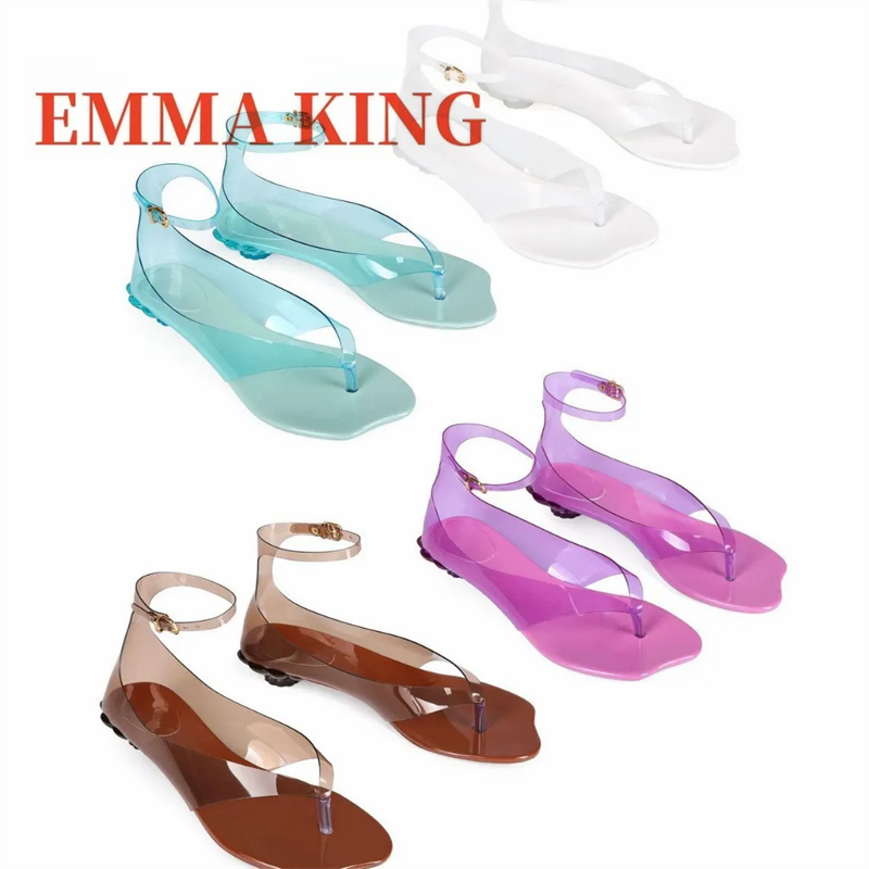 Women's Thong Jelly Sandals,20 - Ankle Strap Attachment reseña y precio