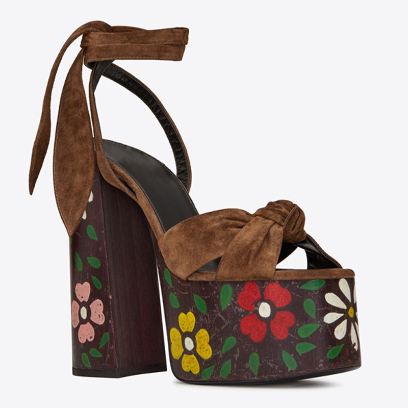 Love Heart Platform Open Toe L - Ankle Strap Attachment reseña y precio
