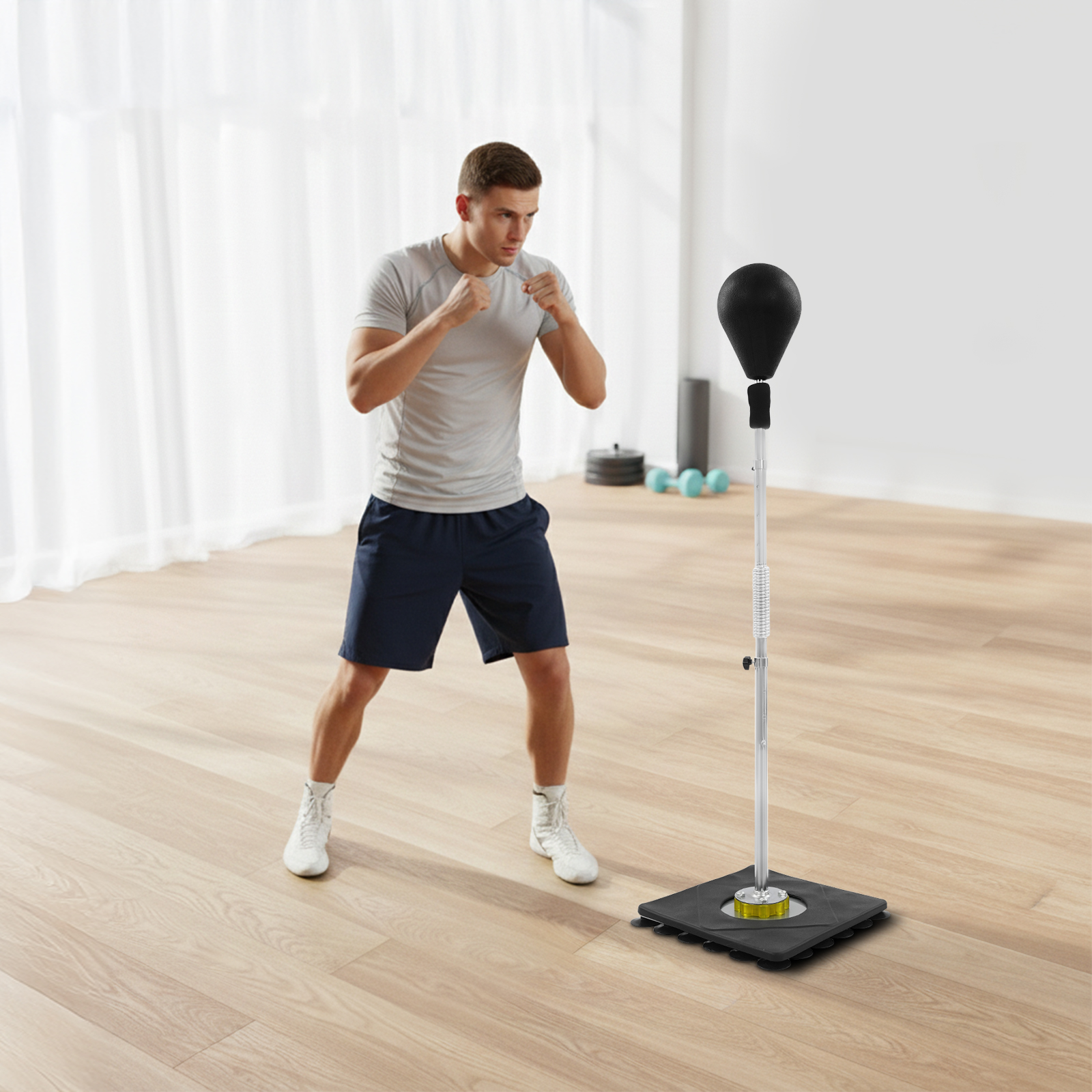 Speed Bags, Punching Bag with  - Boxing Bag Stand reseña y precio