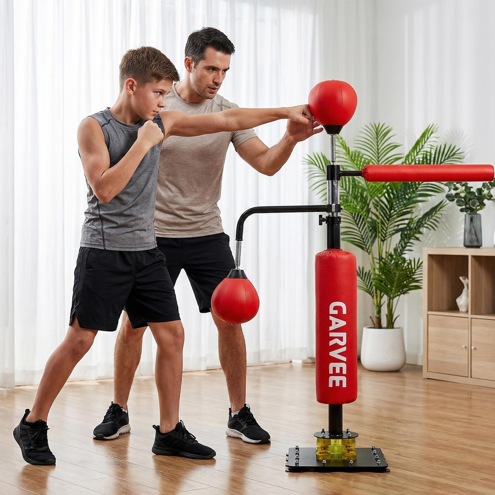 Punching Bag Free Standing wit - Boxing Bag Stand reseña y precio