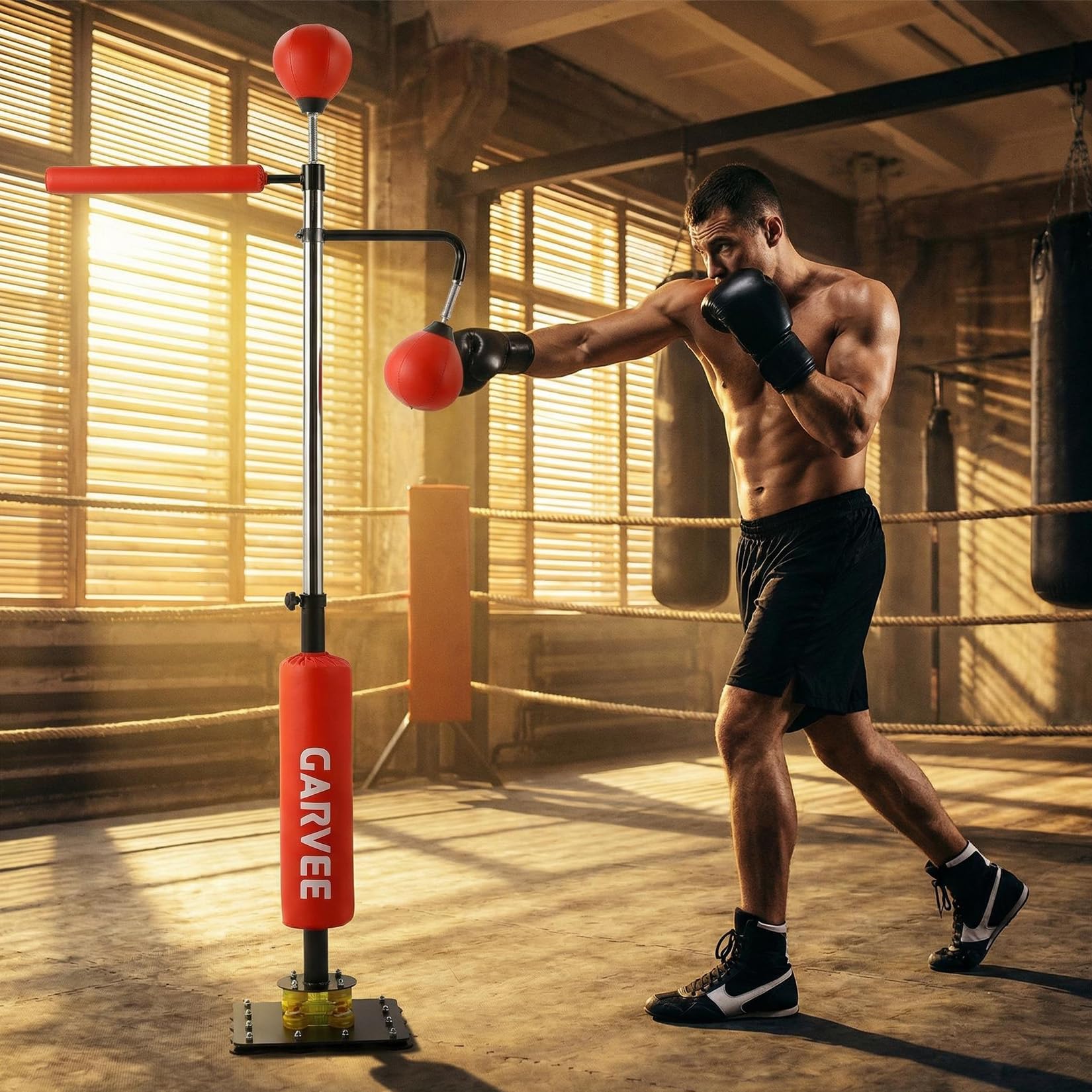 Punching Bag Free Standing wit - Boxing Bag Stand reseña y precio