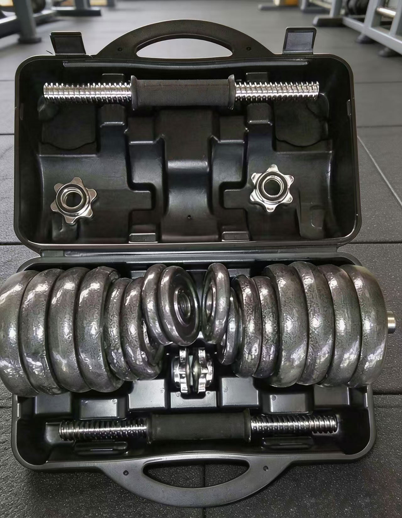 Adjustable 50KG  Weight Fitnes - Olympic Barbell 20Kg reseña y precio