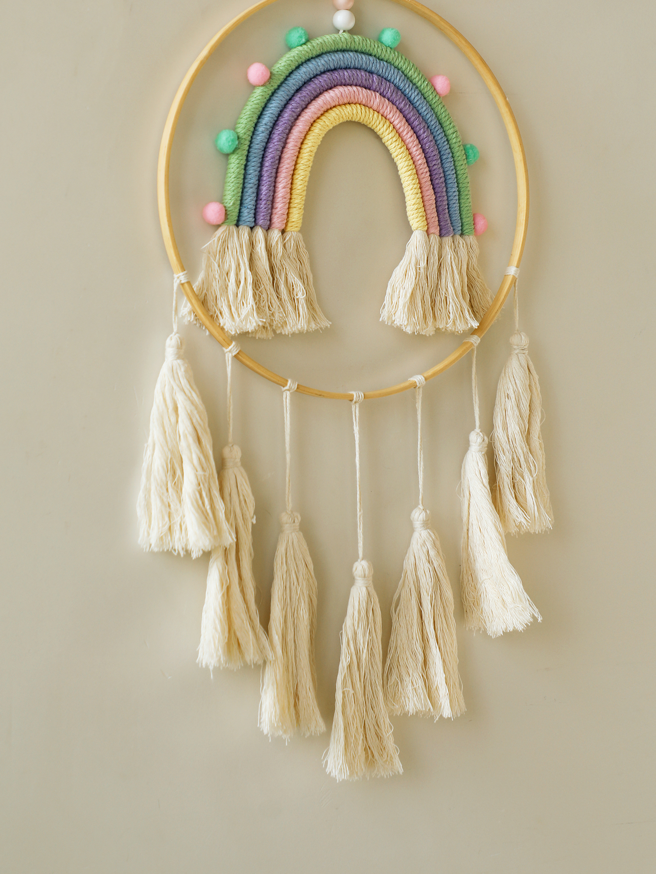 Macrame Tapestry Wall Hanging  - Home Gym Decor reseña y precio